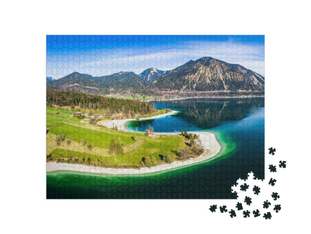Puzzel 1000 stukjes „Walchensee“