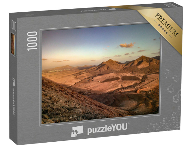 Puzzel 1000 stukjes „Vulkanen op Fuerteventura, Canarische Eilanden“