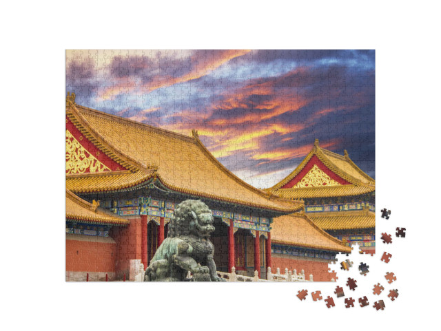 Puzzel 1000 stukjes „De Verboden Stad in Beijing, China“