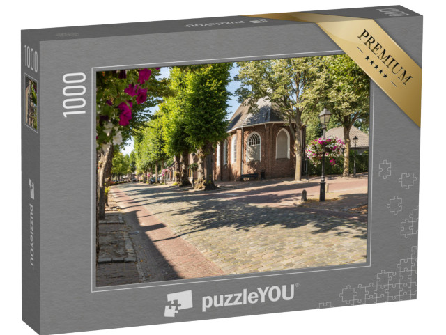 Puzzel 1000 stukjes „Dorpskern van Eersel, herkenningspunt van Noord-Brabant“