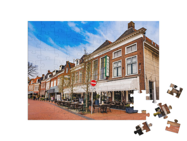 Puzzel 100 stukjes „Dokkum, Nederland“