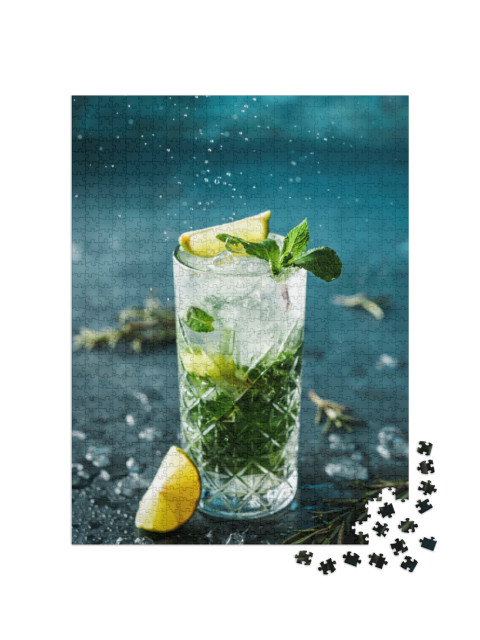 Puzzel 1000 stukjes „Klassieke mojito“