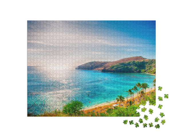 Puzzel 1000 stukjes „Hawaï: Achtergrondfoto“