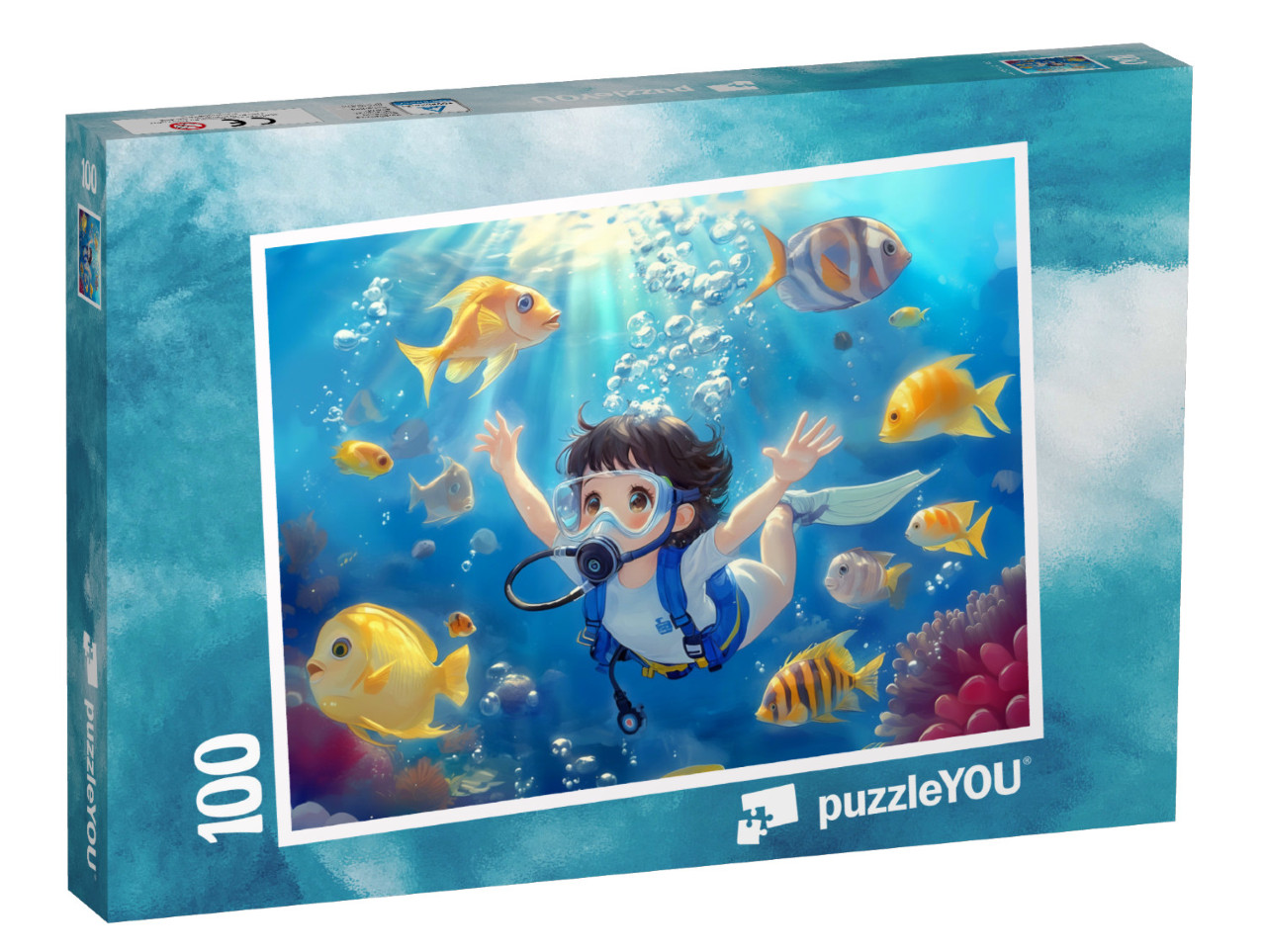 Puzzel 100 stukjes „Een dag in de oceaan“