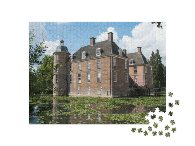 Puzzel 1000 stukjes „Pieterpad Zelhem Braamt Kasteel Slangenburg“