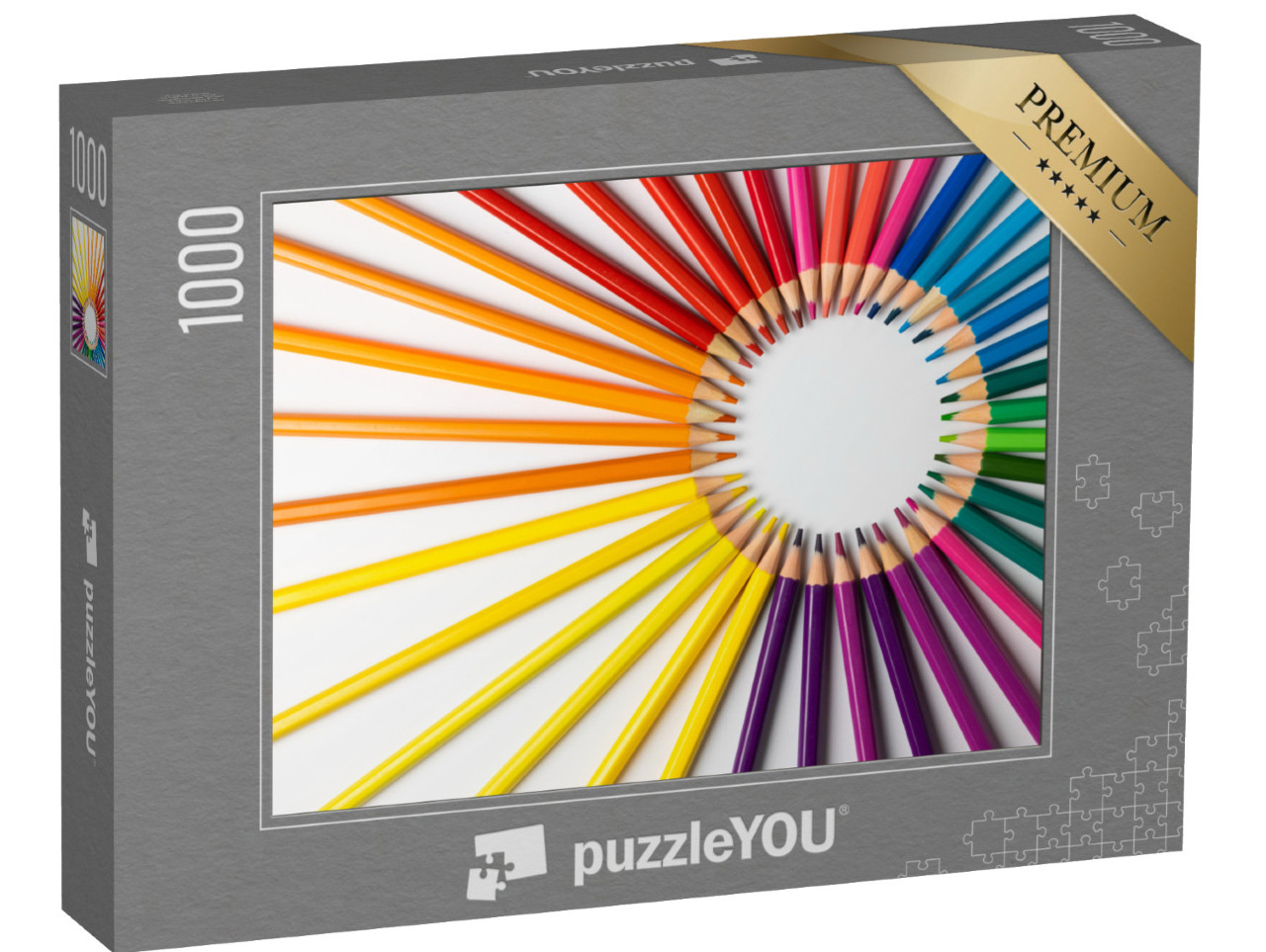 Puzzel 1000 stukjes „Kleurpotloden“