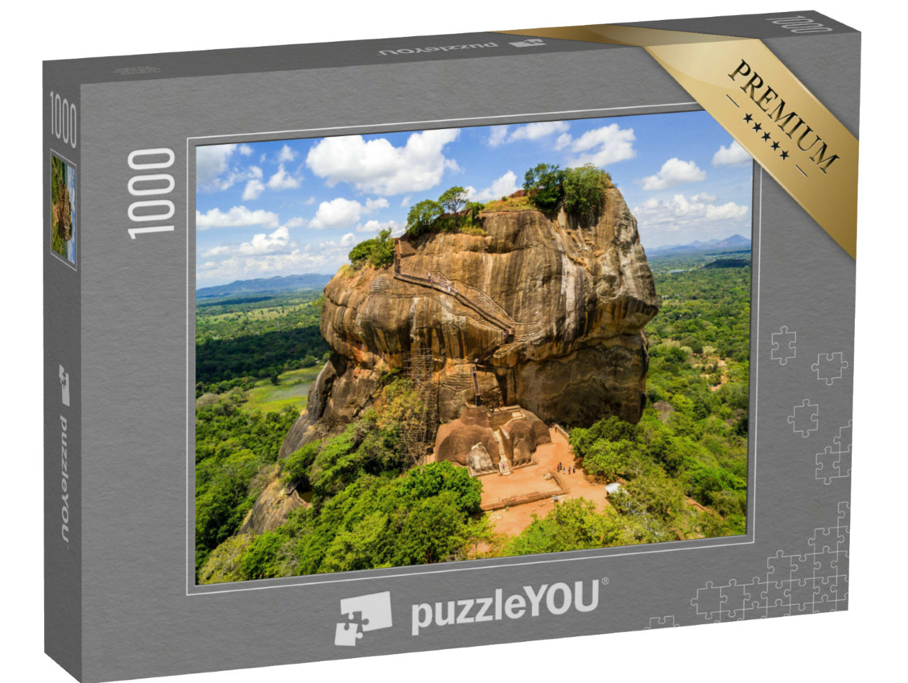 Puzzel 1000 stukjes „Sigiriya Leeuwenrots, Dambulla, Sri Lanka“