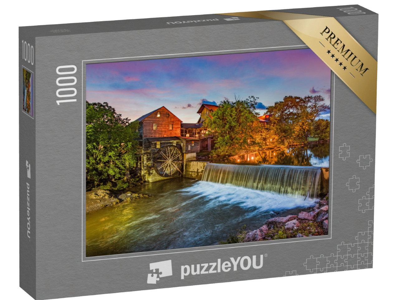 Puzzel 1000 stukjes „Pigeon Forge Tennessee“