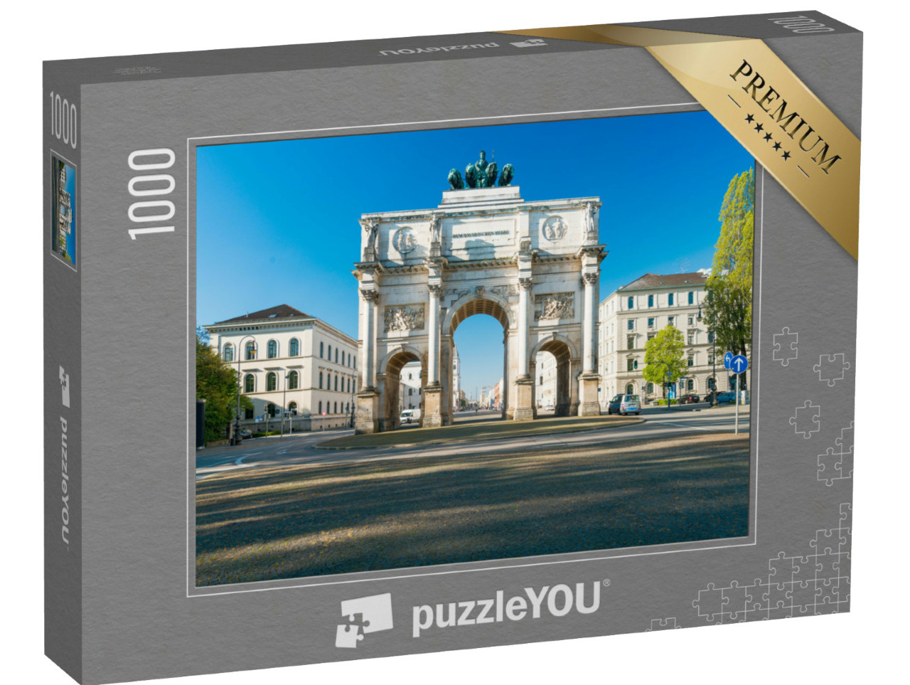 Puzzel 1000 stukjes „München, Beieren, Duitsland“