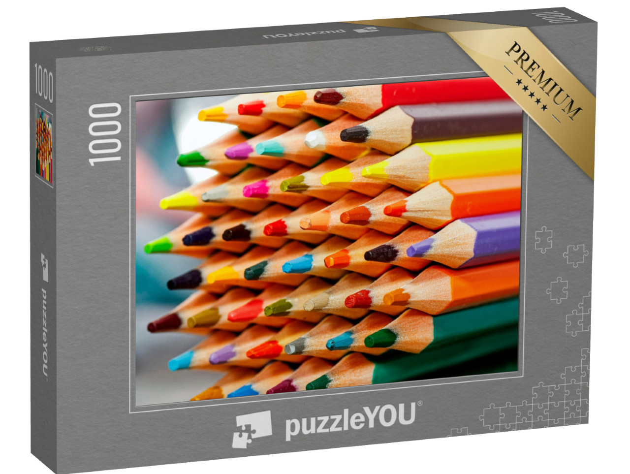 Puzzel 1000 stukjes „Kleurpotloden“