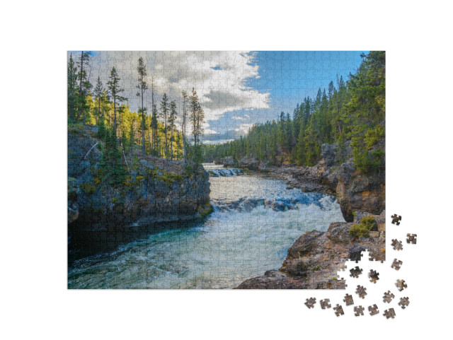 Puzzel 1000 stukjes „Yellowstone National Park, Wyoming, VS“