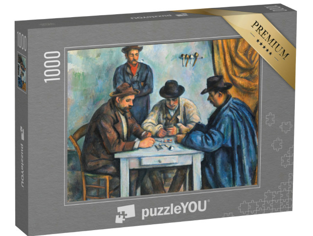 Puzzel 1000 stukjes „Paul Cézanne - De kaartspelers“