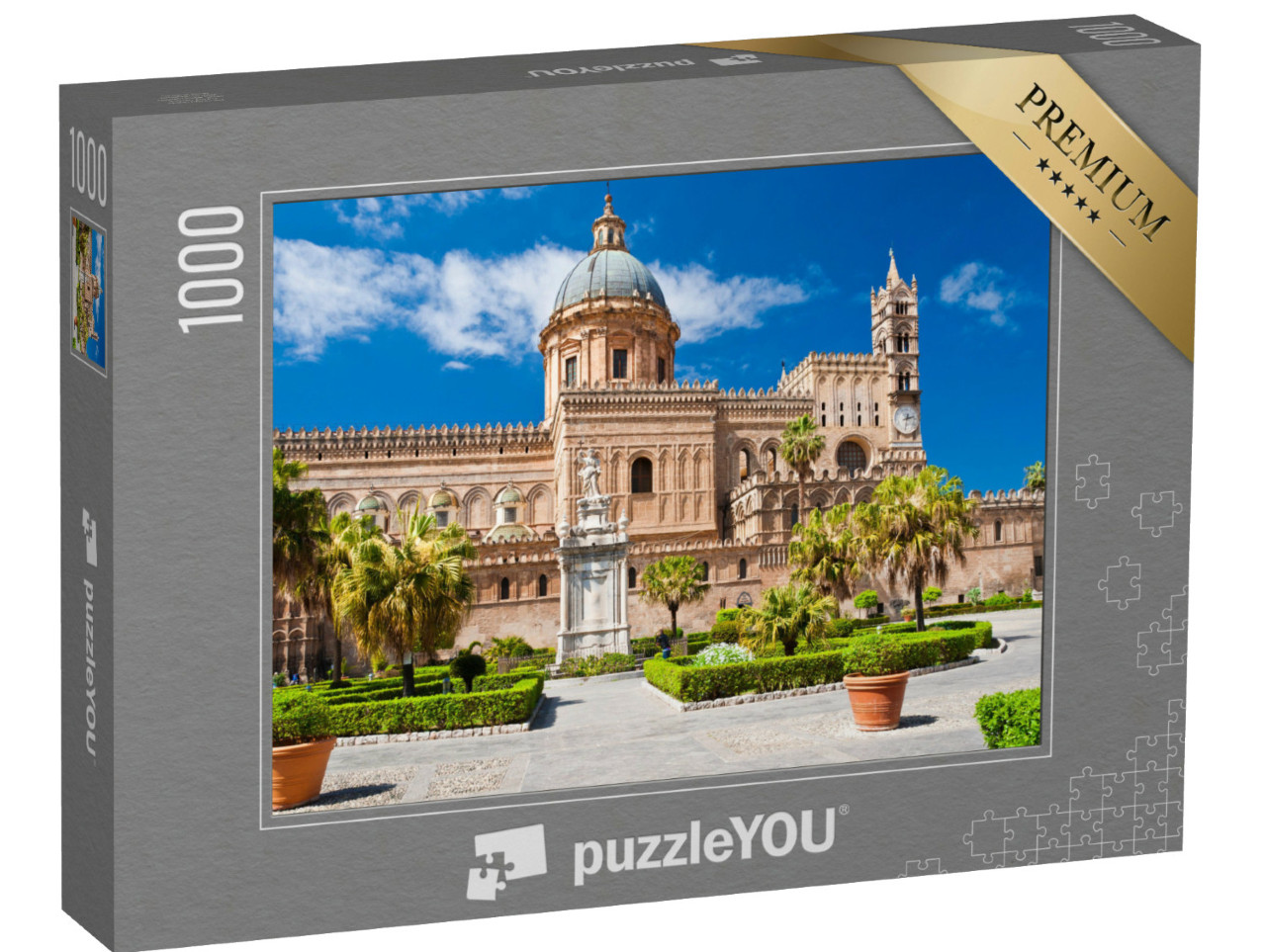 Puzzel 1000 stukjes „Palermo kathedraal, gebouwd in 1185“