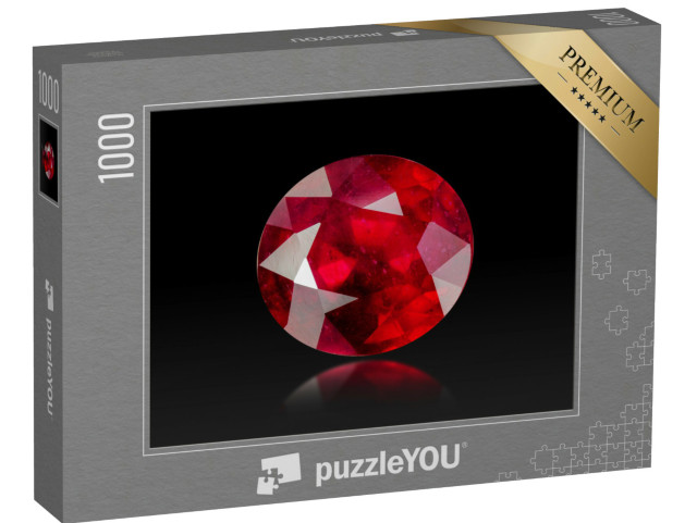 Puzzel 1000 stukjes „Rode robijn“