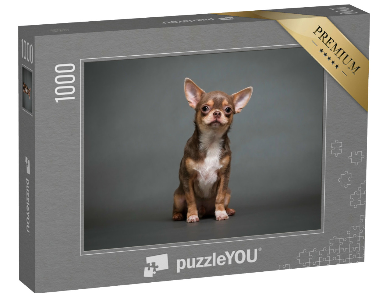 Puzzel 1000 stukjes „Chihuahua puppy“
