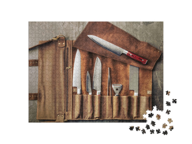 Puzzel 1000 stukjes „Kookgereedschap“