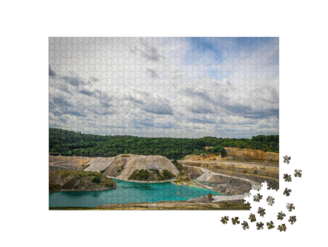 Puzzel 1000 stukjes „Sint-Pietersberg in Maastricht, Nederland“
