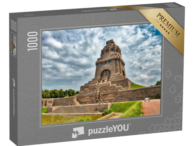 Puzzel 1000 stukjes „Monument voor de Volkerenslag, Leipzig, Duitsland“
