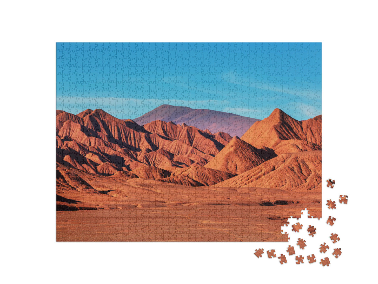 Puzzel 1000 stukjes „La Puna bergplateau, Noord-Argentinië“