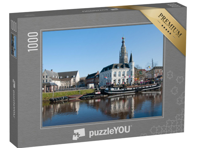 Puzzel 1000 stukjes „Stadsgezicht van Breda“