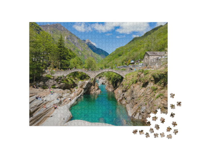 Puzzel 1000 stukjes „Pozzo dei Salti“