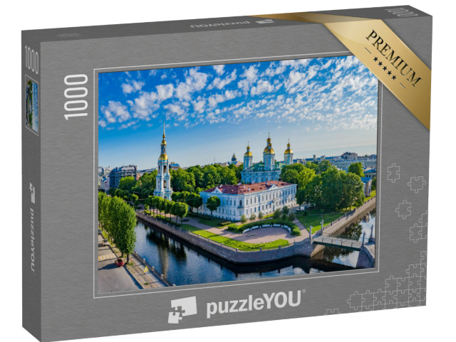 Puzzel 1000 stukjes „Panorama van St. Petersburg, Rusland“