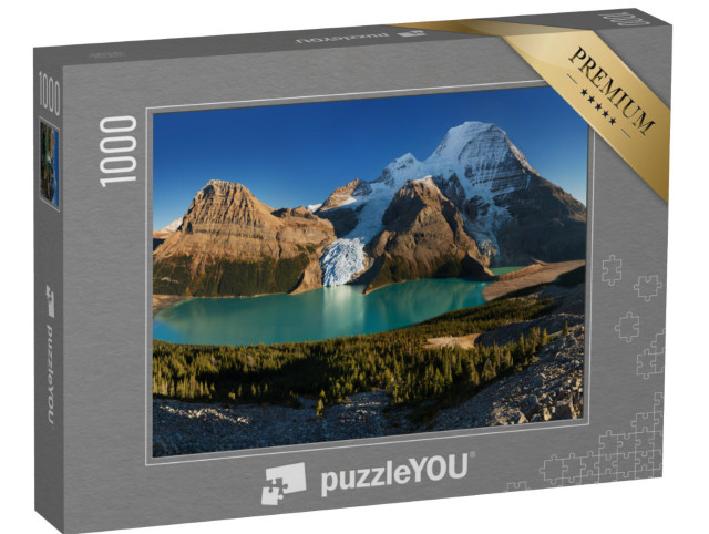 Puzzel 1000 stukjes „Mount Robson in de Noord-Amerikaanse Rocky Mountains“