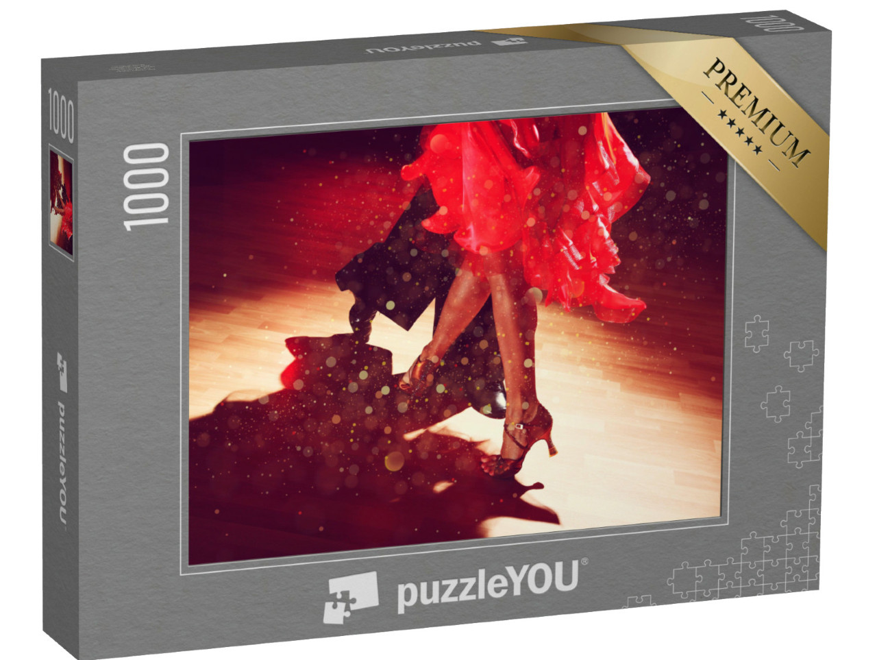 Puzzel 1000 stukjes „Salsa stappen“