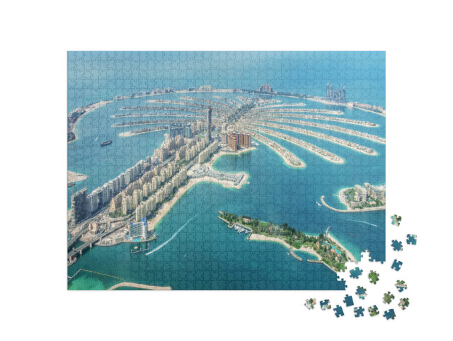 Puzzel 1000 stukjes „Dubai Palm Jumeirah, Verenigde Arabische Emiraten“