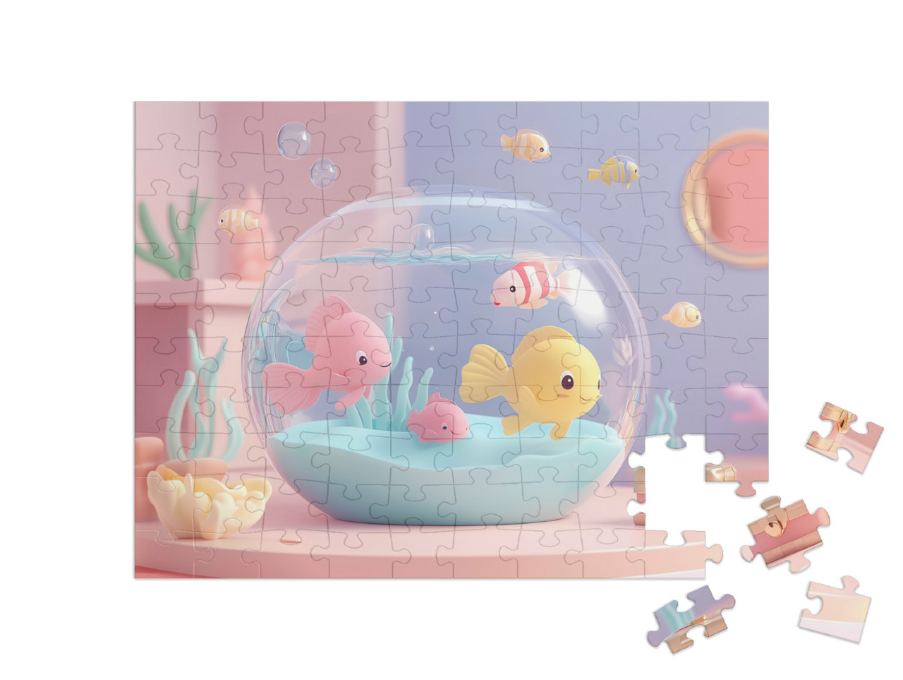 Puzzel 100 stukjes „Belletjesmelodie“