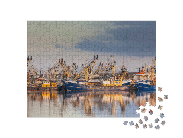 Puzzel 1000 stukjes „Lauwersoog, Nederland“