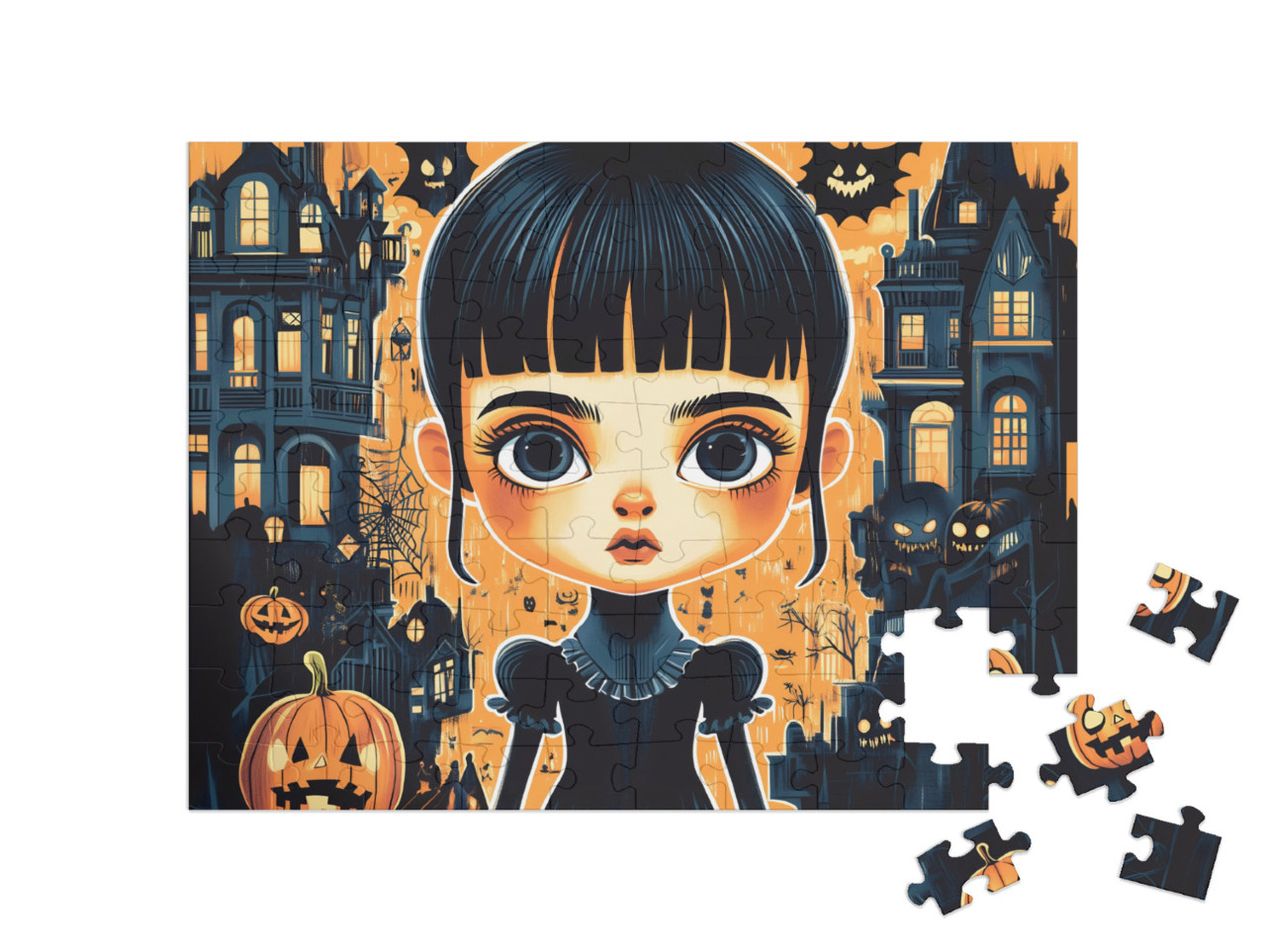 Puzzel 100 stukjes „Mysterieus meisje Lilith“