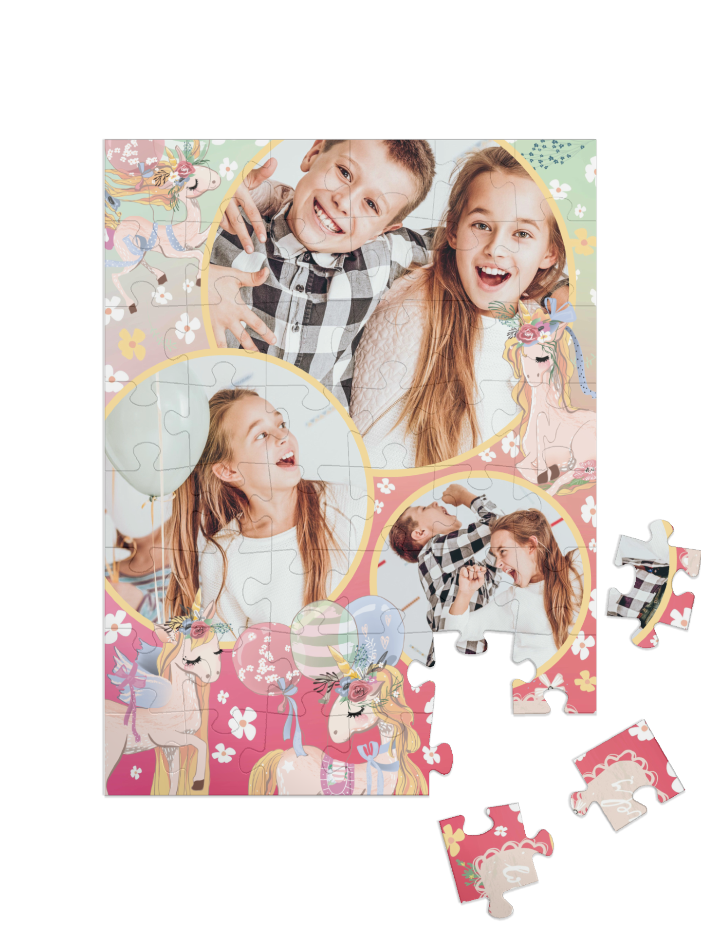 "Magic" portrait collage