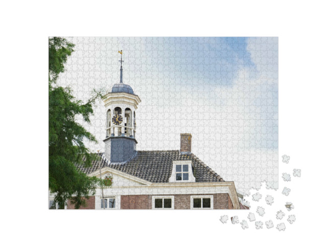 Puzzel 1000 stukjes „Oud gemeentehuis in Dinteloord“