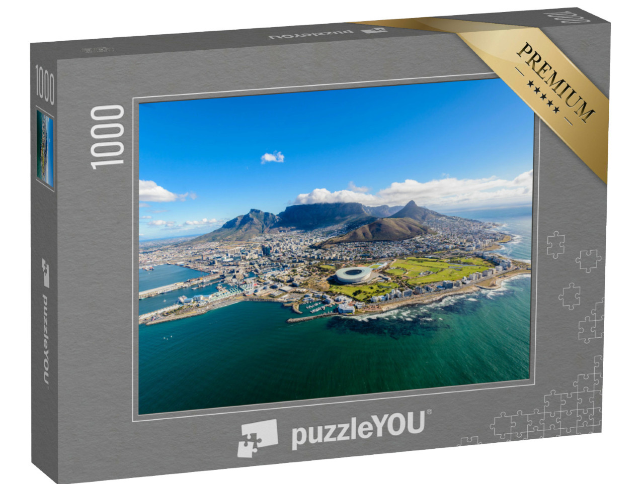 Puzzel 1000 stukjes „Luchtfoto van Kaapstad“