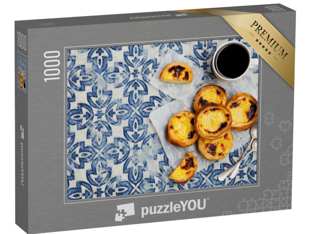 Puzzel 1000 stukjes „Pastel de Nata, Portugees gebak“