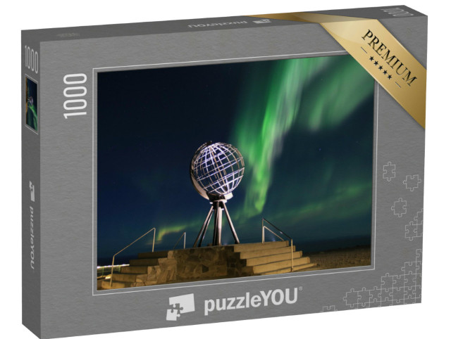 Puzzel 1000 stukjes „Noorderlicht op de Noordkaap“