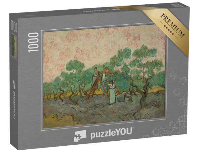 Puzzel 1000 stukjes „Vincent van Gogh - Vrouwen plukken olijven“