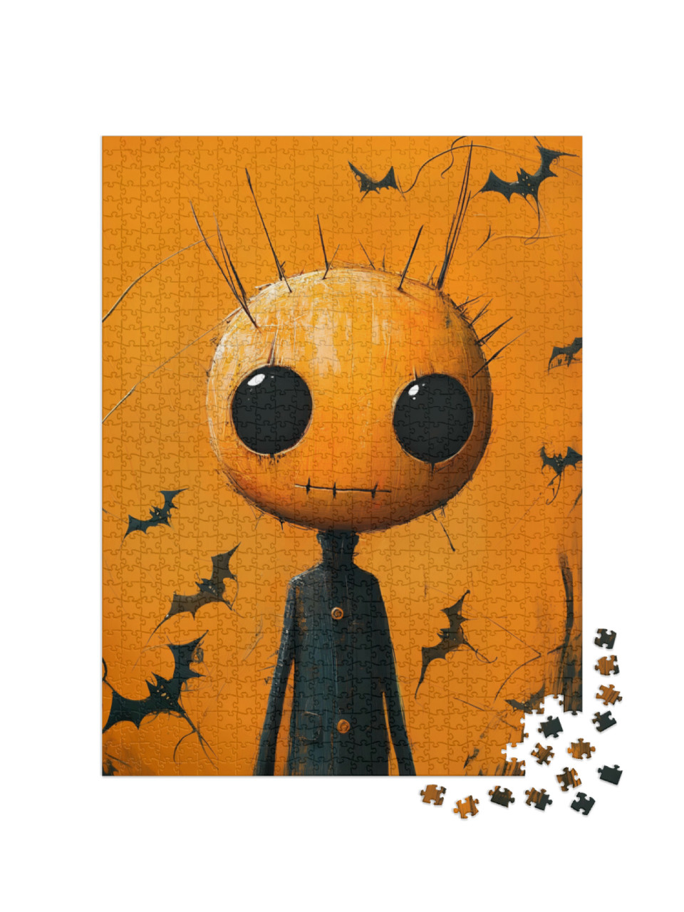 Puzzel 1000 stukjes „Halloweenfigur“