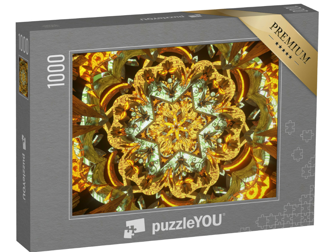 Puzzel 1000 stukjes „Oosterse caleidoscoop“