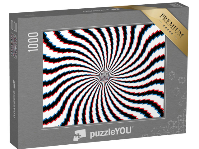 Puzzel 1000 stukjes „Abstracte hypnotiserende achtergrond“