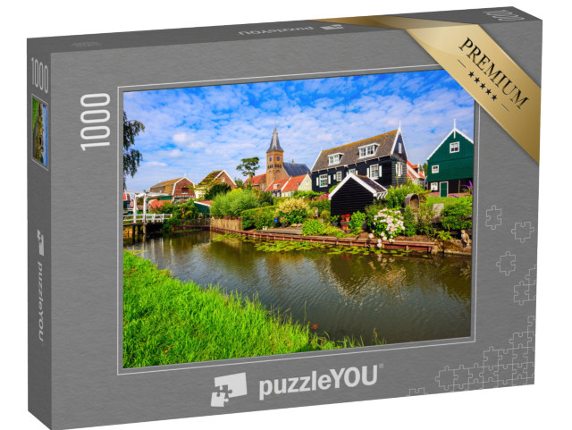 Puzzel 1000 stukjes „Marken, historisch dorp aan het Markermeer“