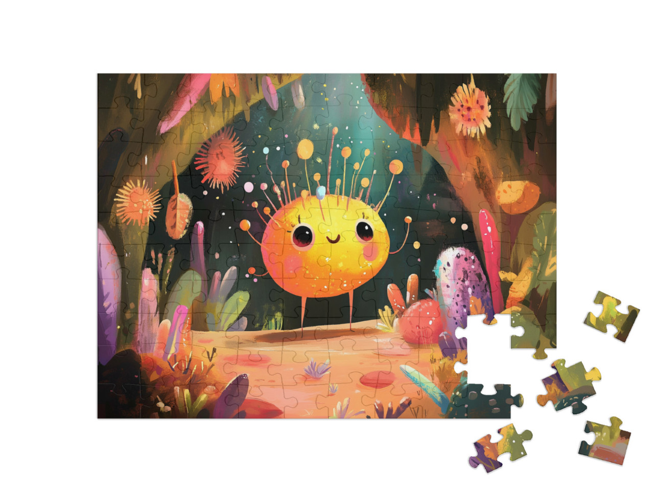 Puzzel 100 stukjes „De kleine wonderen van het bos“