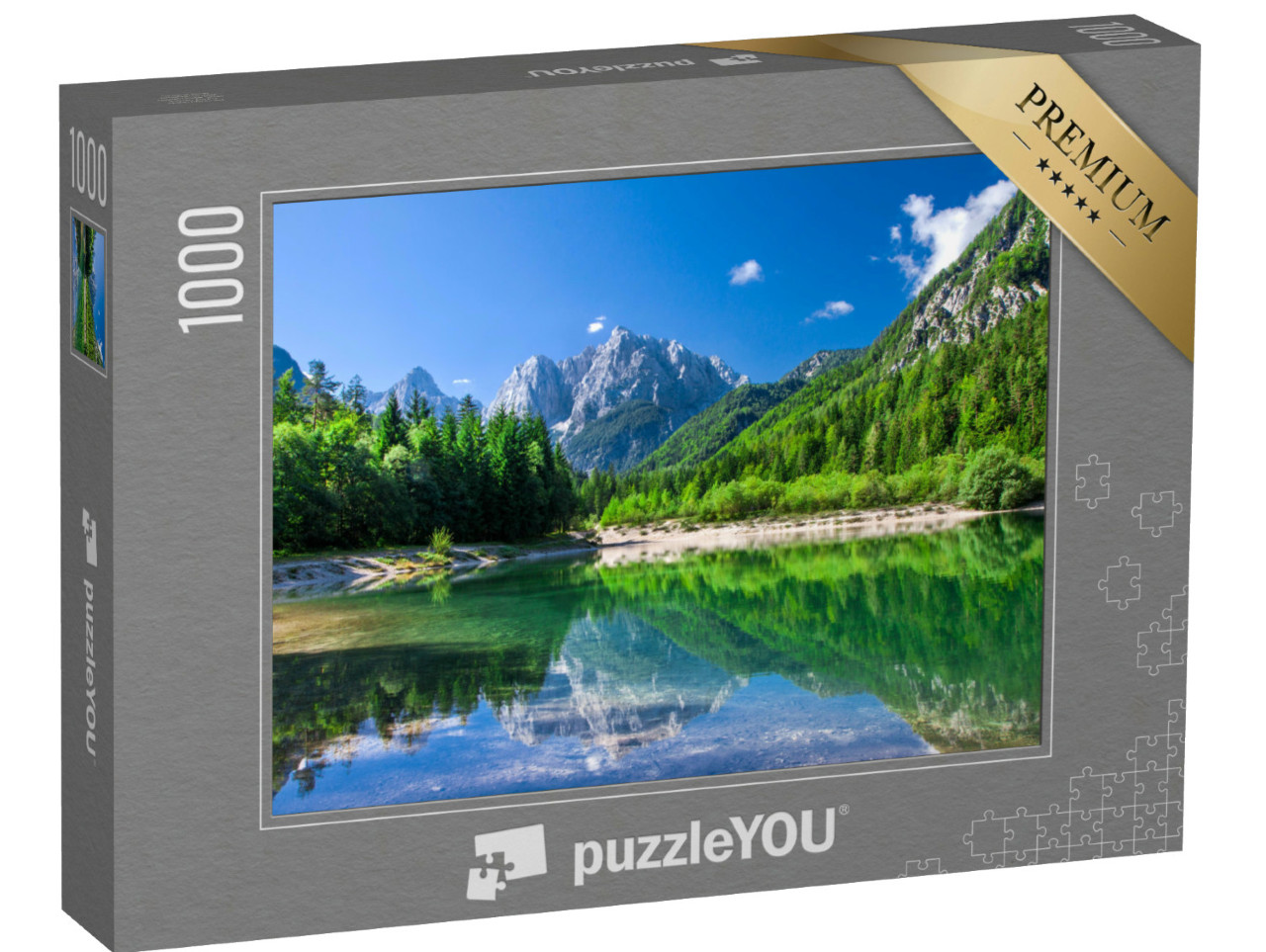 Puzzel 1000 stukjes „Nationaal Park Triglav in de Julische Alpen, Slovenië“