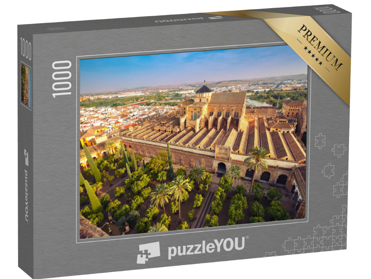 Puzzel 1000 stukjes „Grote moskee Mezquita - Catedral de Córdoba, Spanje“