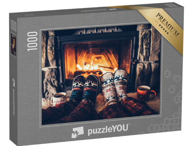 Puzzel 1000 stukjes „Kerstmis is net om de hoek“