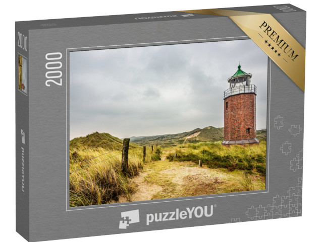 Puzzel 2000 stukjes „Vuurtoren in Kampen op het eiland Sylt“