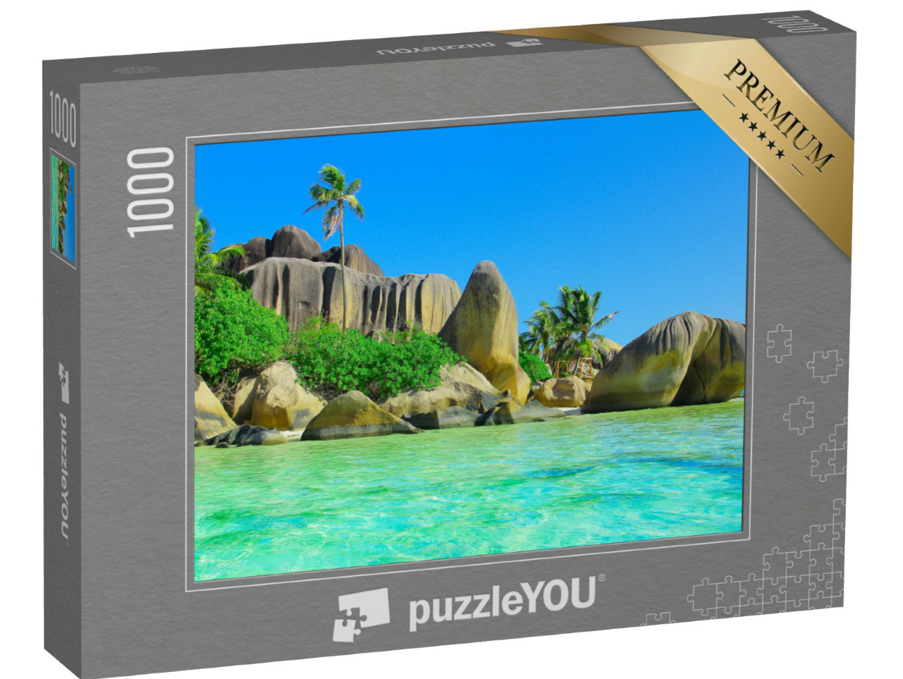 Puzzel 1000 stukjes „Exotische kust aan de Indische Oceaan“