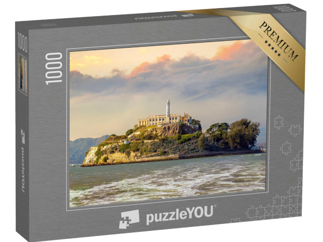 Puzzel 1000 stukjes „Het eiland Alcatraz in San Francisco, VS“