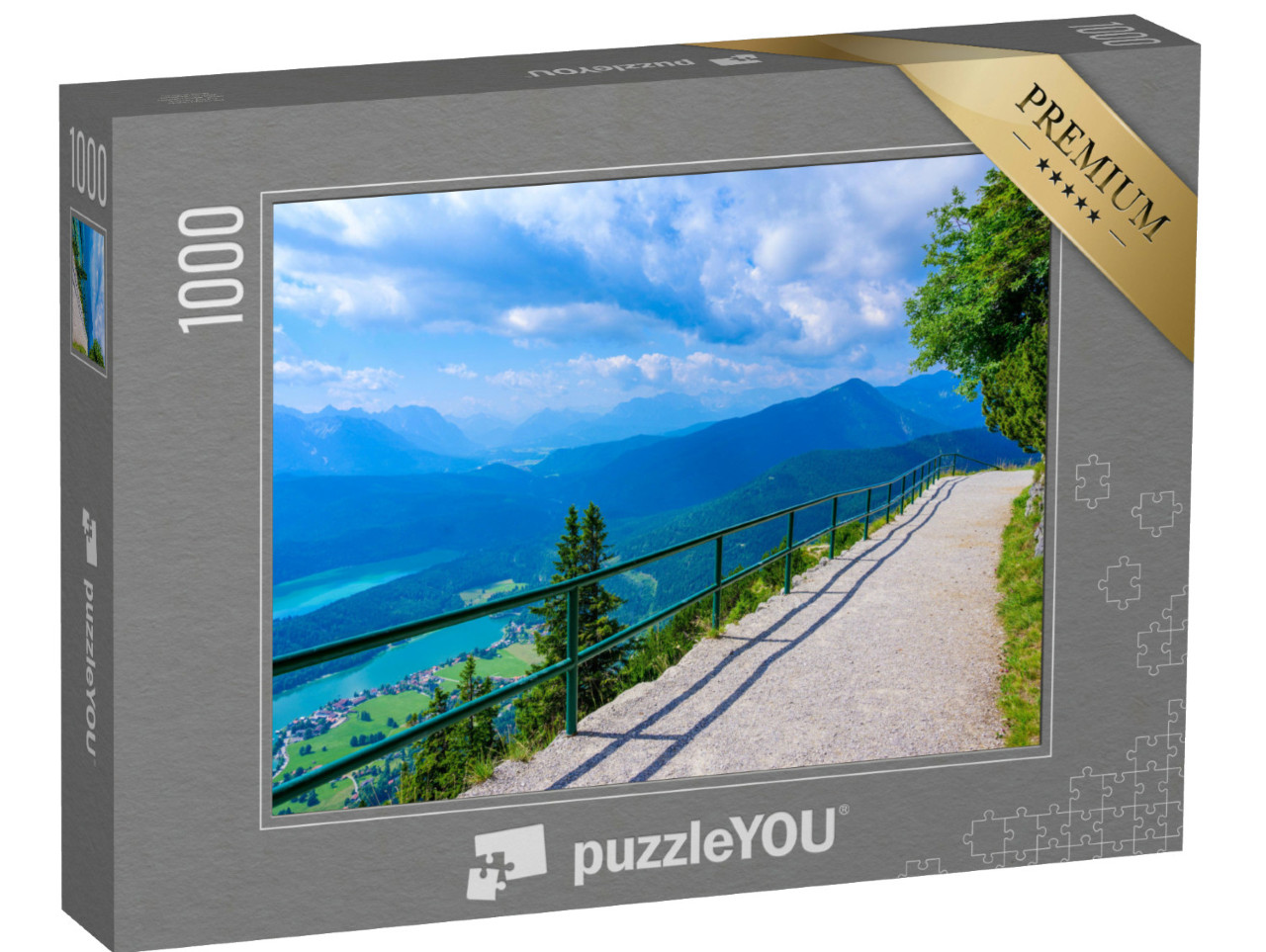Puzzel 1000 stukjes „Walchensee“